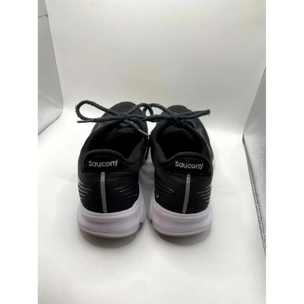 Saucony Ride 14 S10650-45 Sneakers Womens 9.5 Charcoal Black Mesh Running Shoes